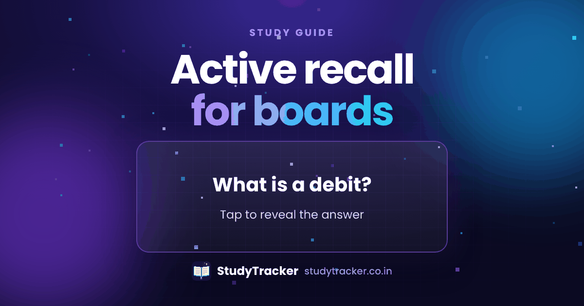 Active Recall for Board Exams: Study by Testing Yourself | StudyTracker