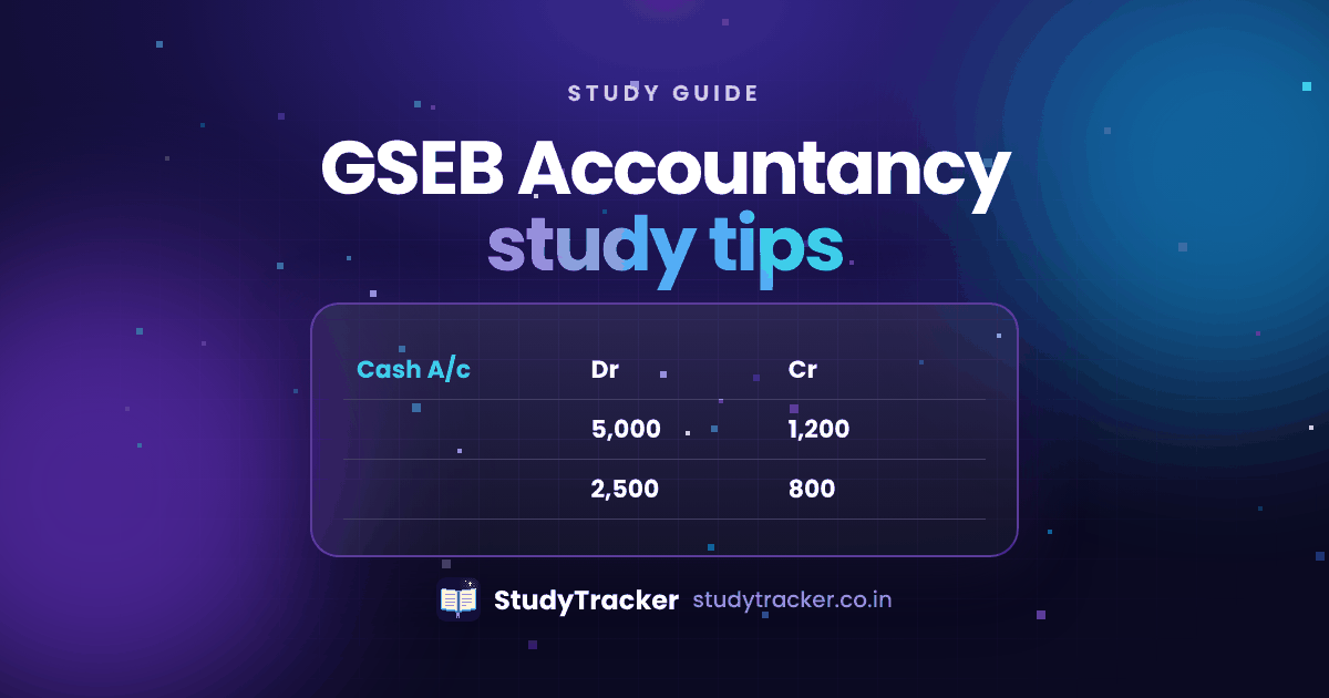 GSEB Accountancy Study Tips: Practise, Check, Repeat | StudyTracker