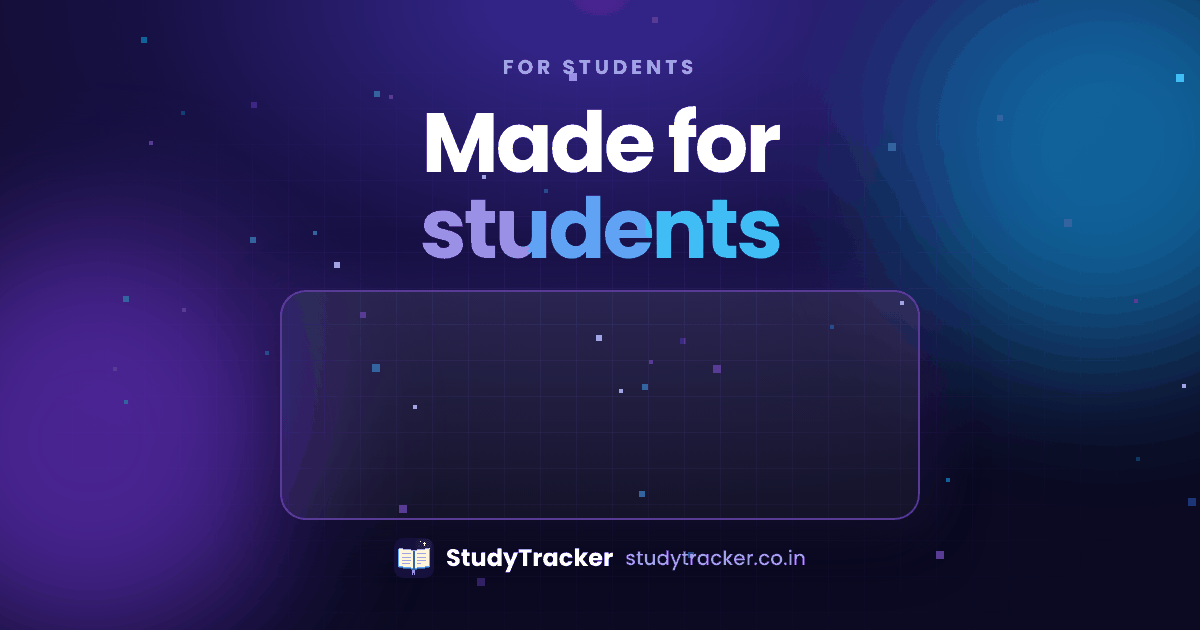 Study smarter, not just longer | StudyTracker